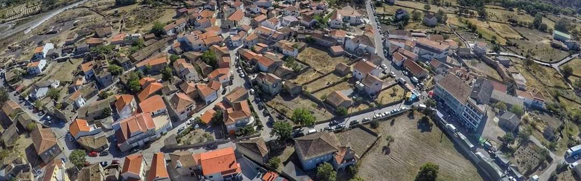 vista aérea sobre Pinzío